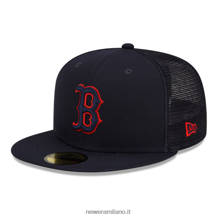 New Era Z282J21043 boston red sox mlb batting practice navy 59fifty cap