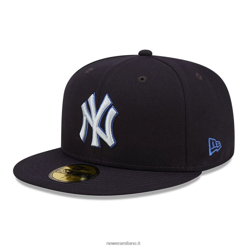 New Era Z282J21123 cappellino aderente New York Yankees monocamo navy 59fifty