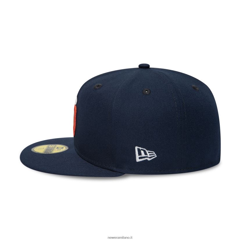 New Era Z282J21229 cappellino aderente san diego padres 1998 world series navy 59fifty