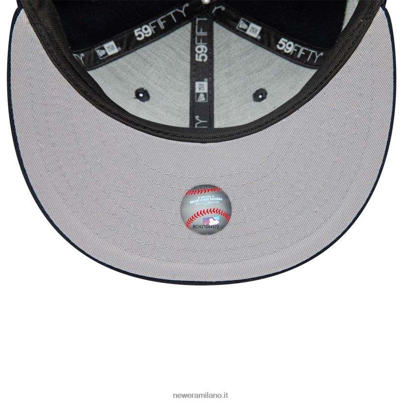 New Era Z282J21285 cappellino aderente Boston Red Sox Stateview blu navy 59fifty