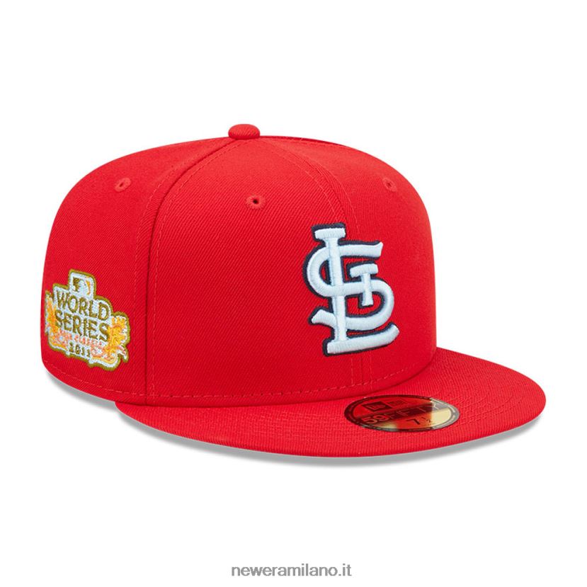 New Era Z282J21425 st. cappellino louis cardinals mlb cloud red 59fifty