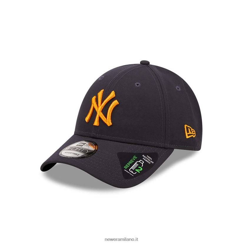 New Era Z282J21449 cappellino regolabile New York Yankees Repreve Navy 9forty