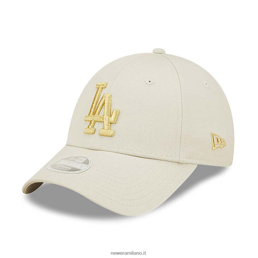 New Era Z282J21479 Cappellino regolabile da donna con logo metallico Stone 9forty di La Dodgers