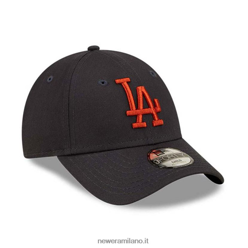 New Era Z282J21514 la Dodgers Youth League Essential Navy 9forty cappellino regolabile