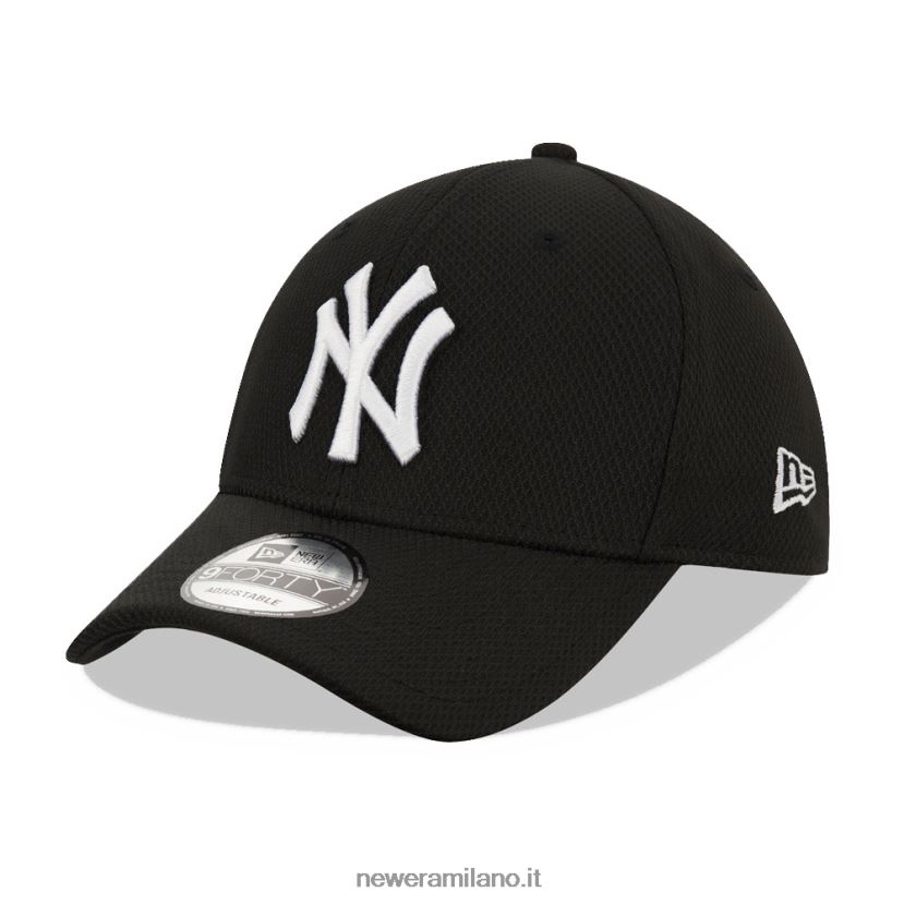 New Era Z282J21522 cappellino nero 9forty dei new york yankees