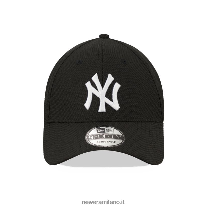 New Era Z282J21522 cappellino nero 9forty dei new york yankees