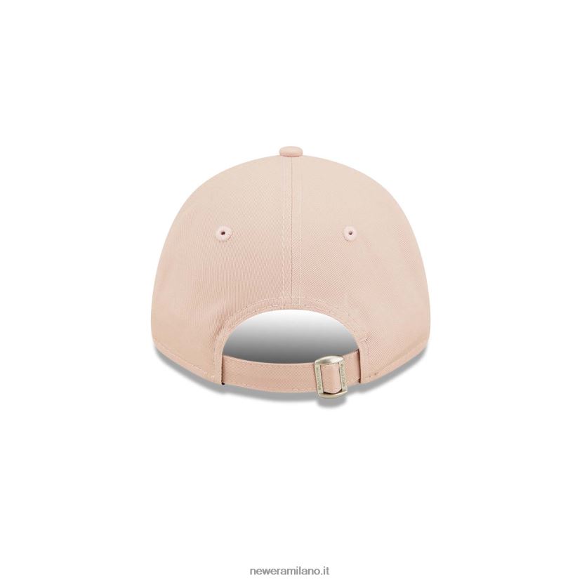 New Era Z282J21570 Cappellino regolabile 9forty rosa da donna di La Dodgers League Essentials