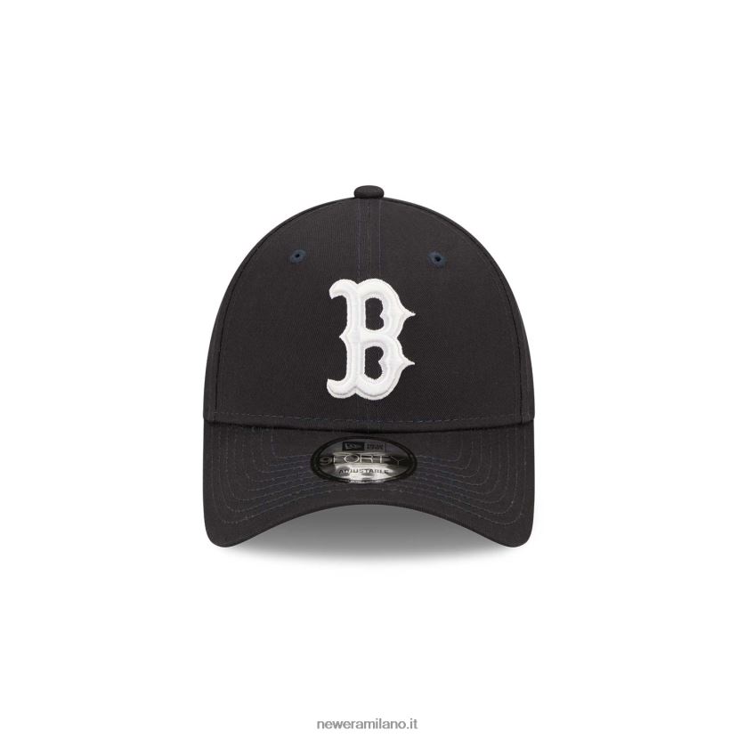 New Era Z282J21587 Cappellino regolabile Boston Red Sox League Essentials Navy 9forty