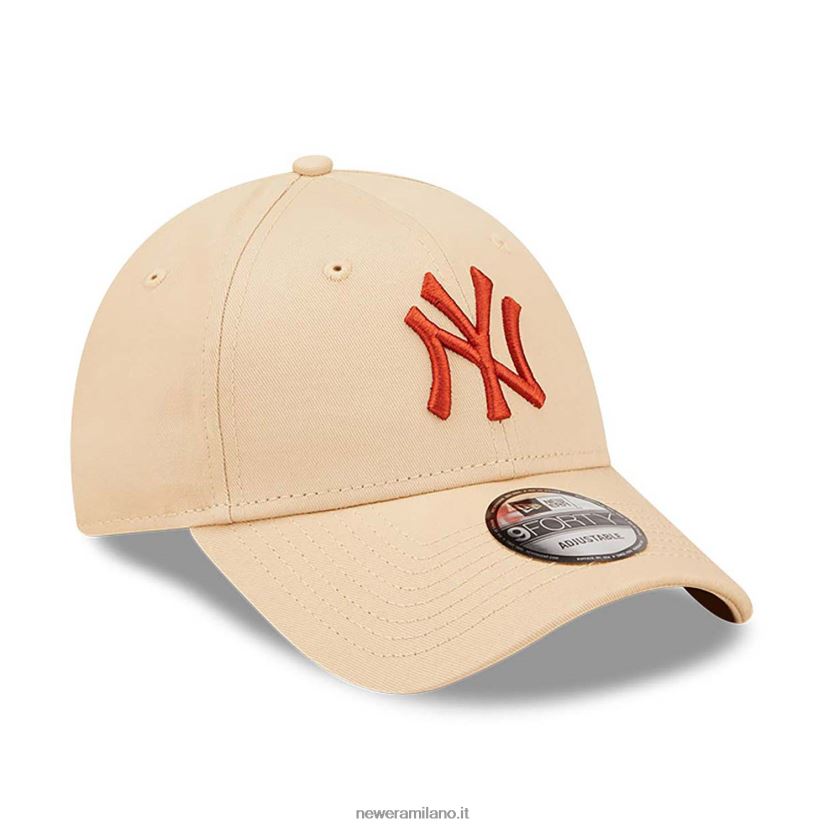 New Era Z282J21617 cappellino regolabile new york yankees league pietra essenziale 9forty