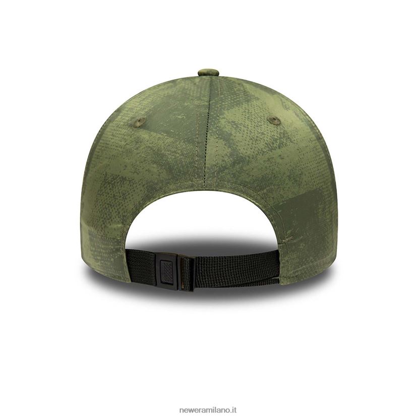 New Era Z282J21659 cappellino regolabile 9forty verde con stampa la Dodgers