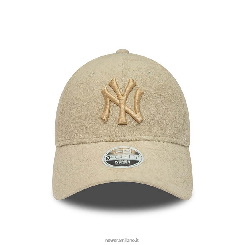 New Era Z282J21677 Cappellino regolabile da donna in spugna Stone 9forty dei New York Yankees