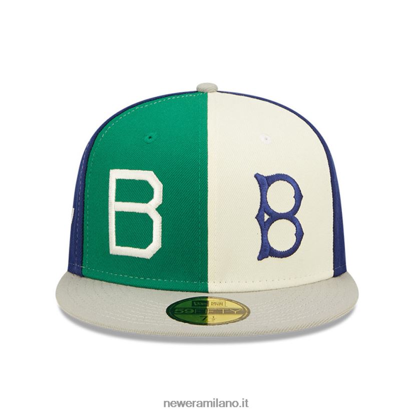 New Era Z282J2181 la Dodgers mlb logo pinwheel 59fifty cappellino aderente