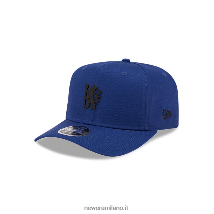 New Era Z282J21856 cappellino chelsea fc lion crest essential blue 9fifty stretch snap