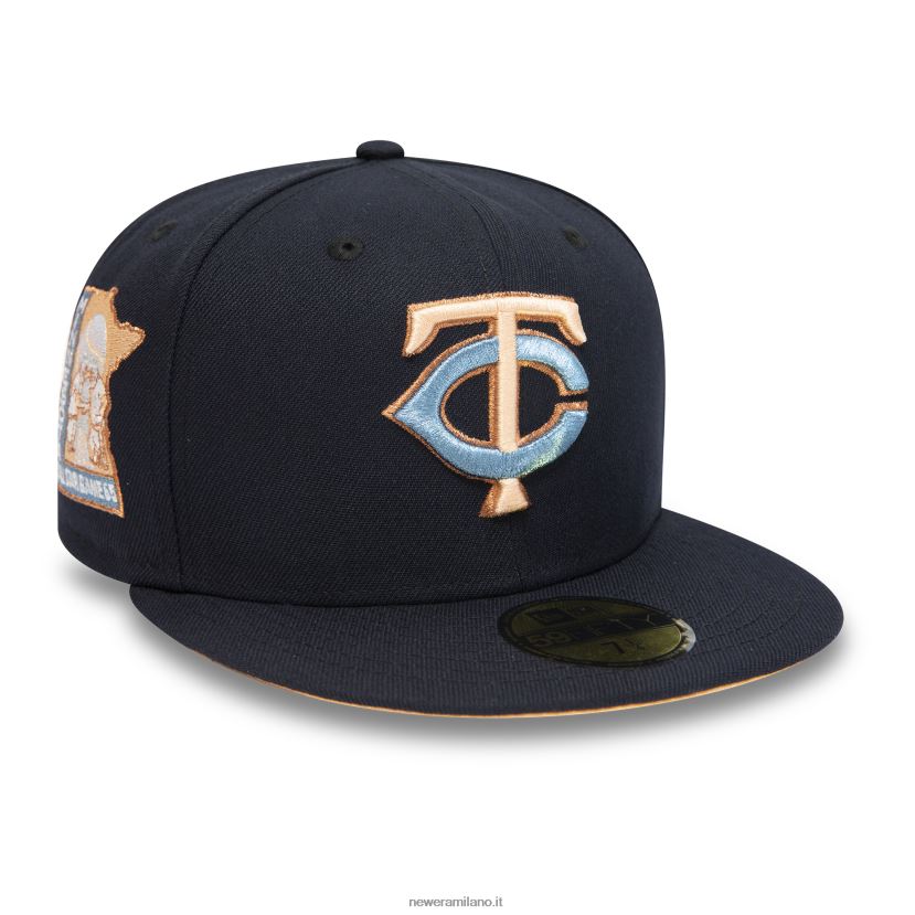 New Era Z282J2187 minnesota twins 1965 all star game navy 59fifty cappellino aderente