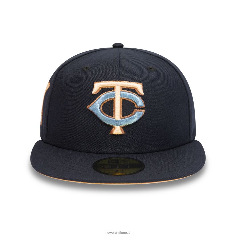 New Era Z282J2187 minnesota twins 1965 all star game navy 59fifty cappellino aderente