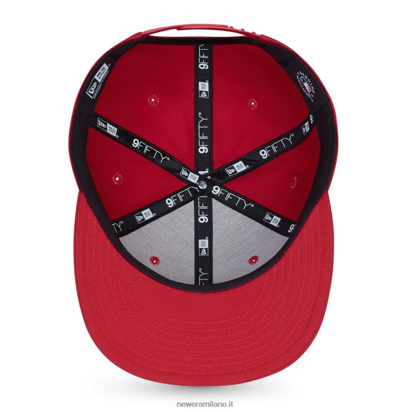 New Era Z282J21917 cappello new york yankees mlb essential rosso 9fifty