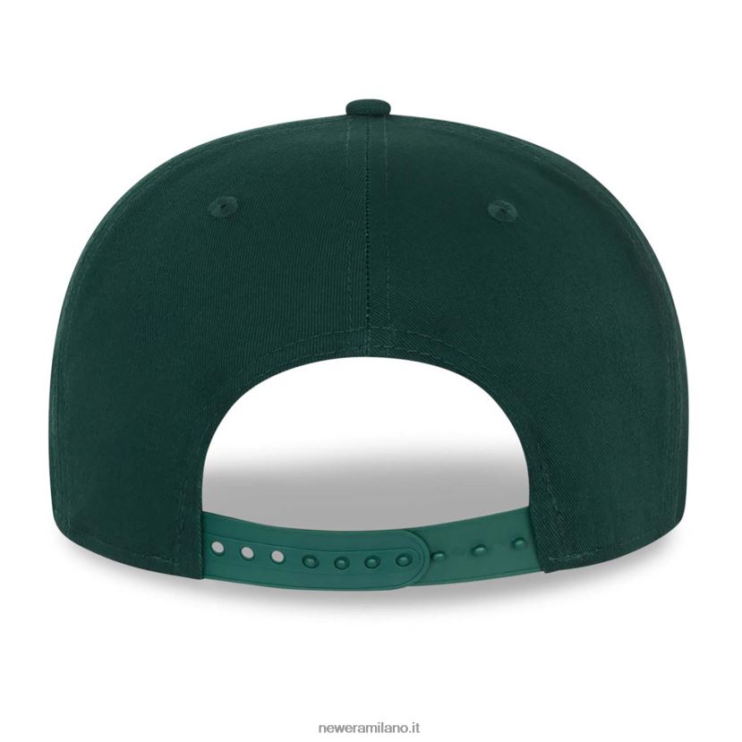 New Era Z282J21945 cappellino Oakland Athletics mlb Essential 9fifty verde scuro