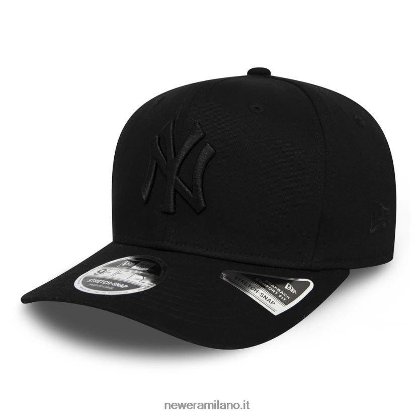 New Era Z282J22143 New York Yankees Tonal Black 9fifty stretch snap cap