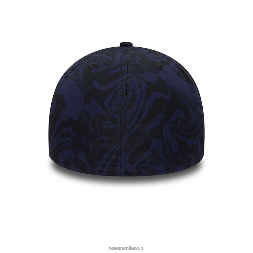 New Era Z282J22198 berretto elasticizzato 39thirty navy con stampa all over inghilterra rugby