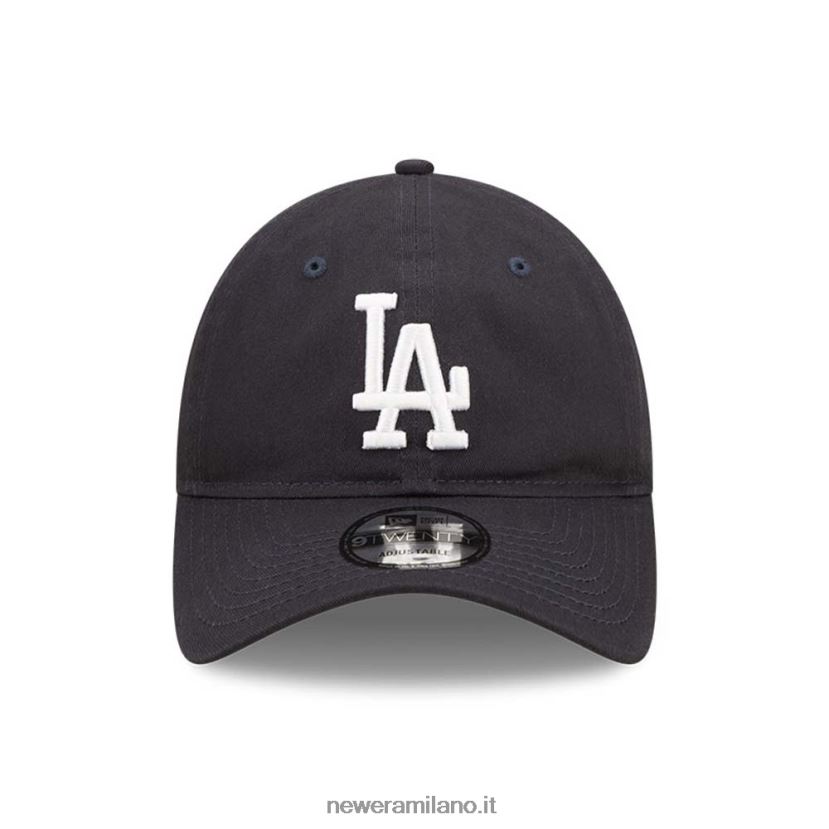 New Era Z282J22244 la Dodgers League Essential Navy 9twenty cappellino regolabile