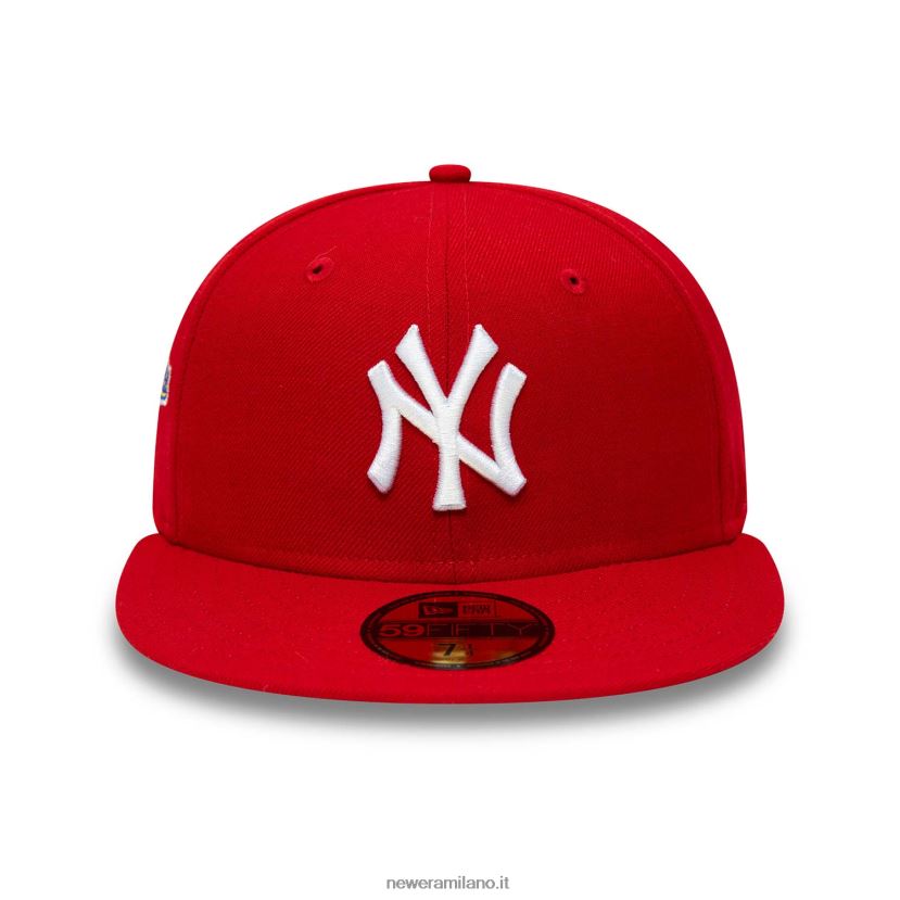 New Era Z282J2263 cappellino rosso 59fifty dei new york yankees world series