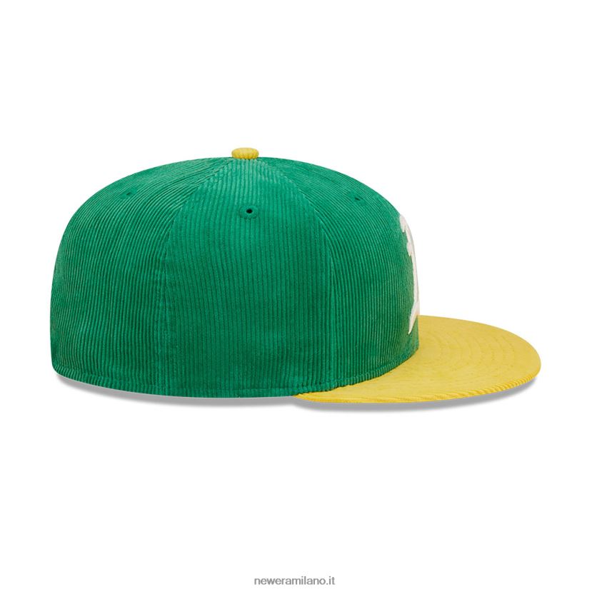 New Era Z282J2348 cappellino Oakland Athletic Cooperstown 59fifty verde