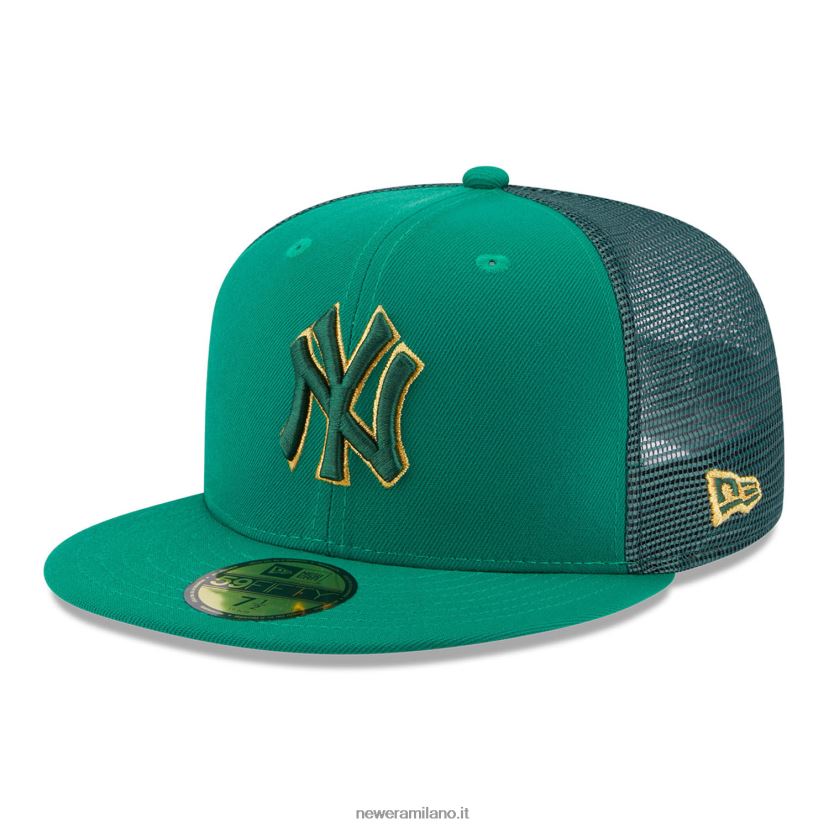 New Era Z282J2435 New York Yankees St Patricks Day berretto verde 59fifty