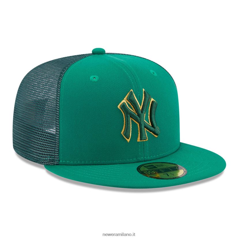 New Era Z282J2435 New York Yankees St Patricks Day berretto verde 59fifty