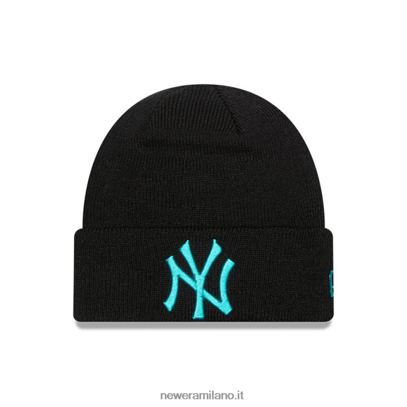 New Era Z282J22520 cappello berretto nero per bambini essenziale della new york yankees league