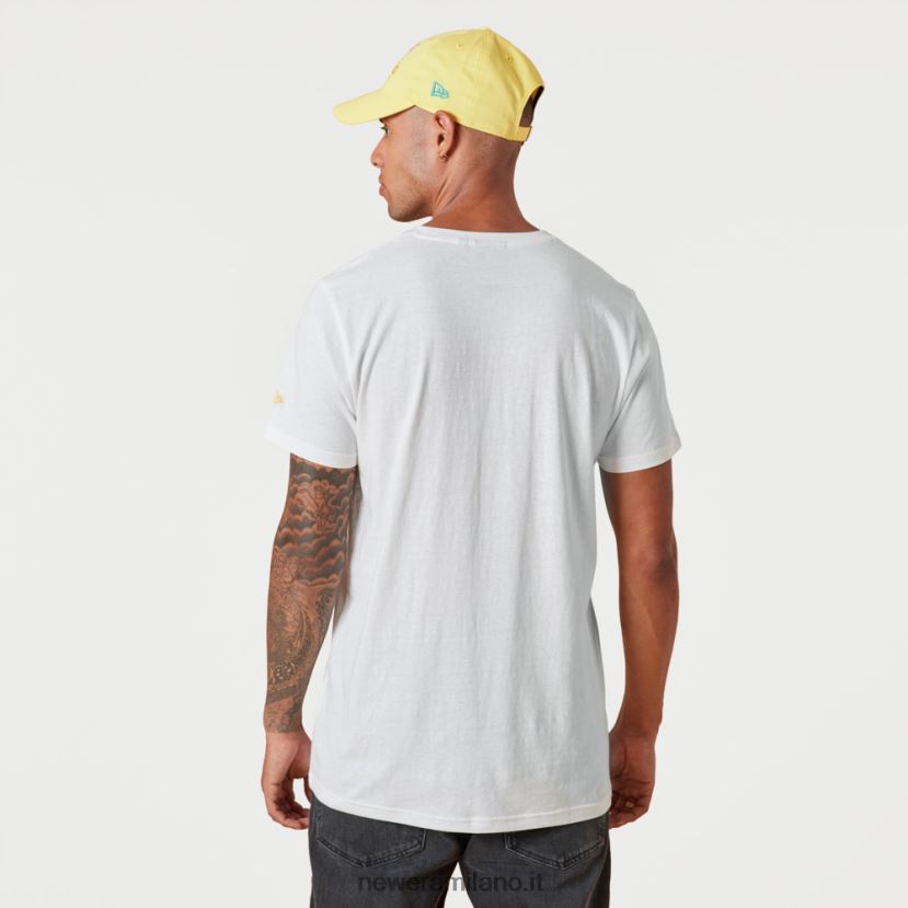 New Era Z282J23006 T-shirt bianca con grafica Summer Vibes