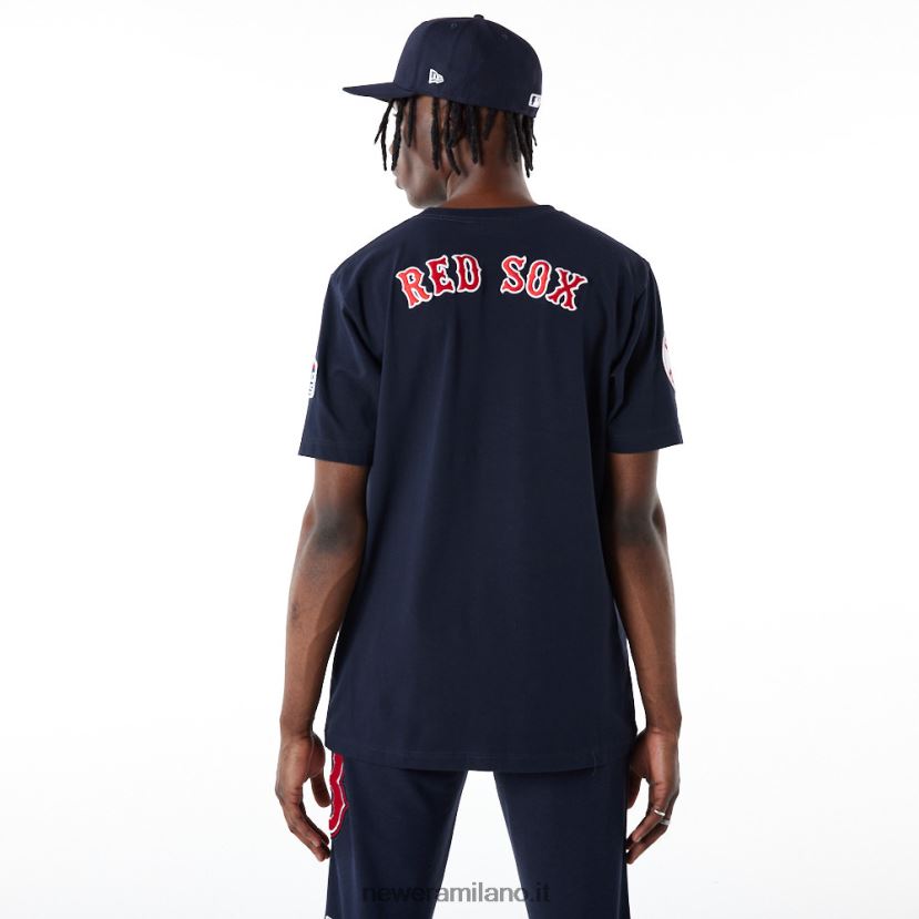 New Era Z282J23016 boston red sox mlb logo selezionare t-shirt blu navy