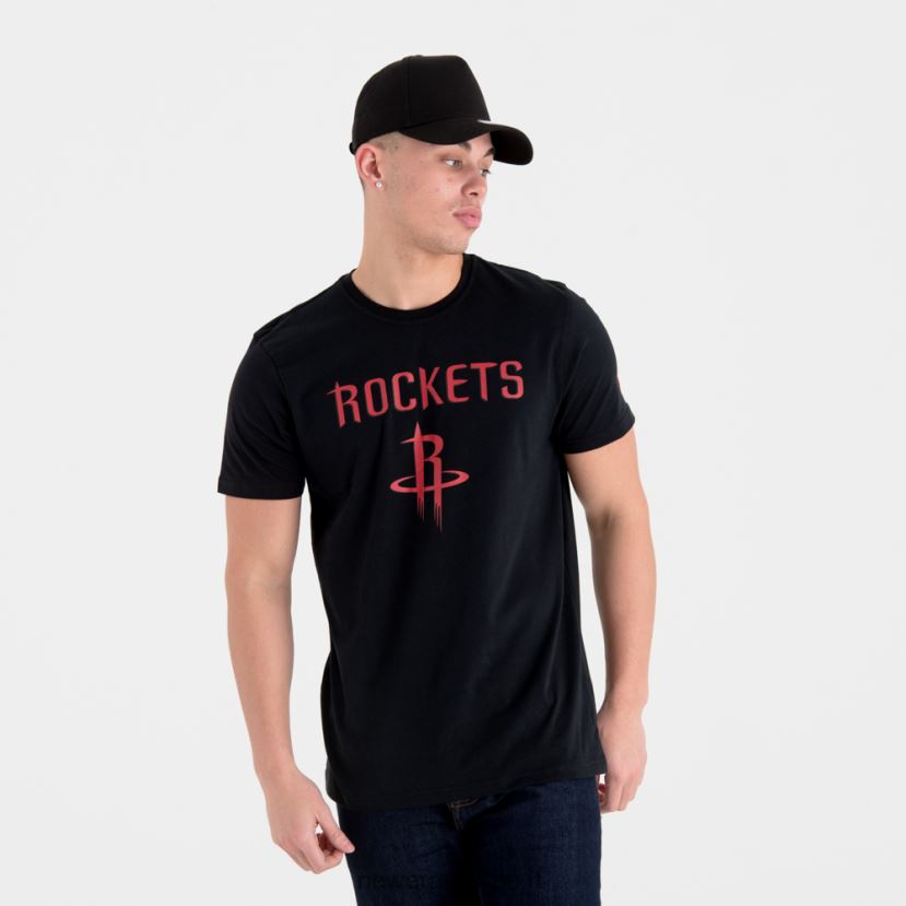 New Era Z282J23024 t-shirt nera logo houston rockets nba team
