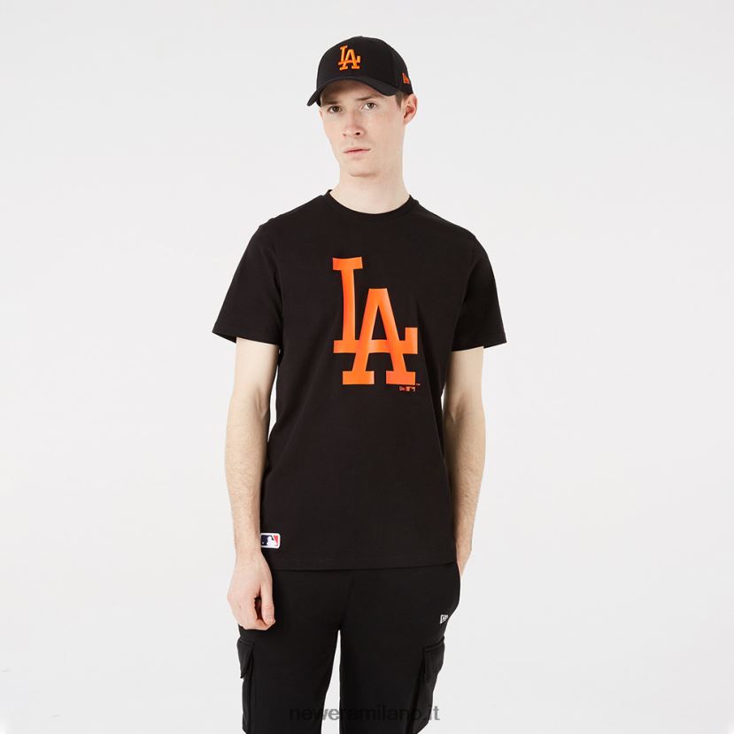 New Era Z282J23090 t-shirt nera essenziale color la Dodgers