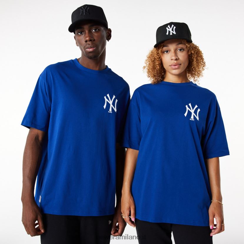 New Era Z282J23114 t-shirt oversize blu essenziale dei New York Yankees League